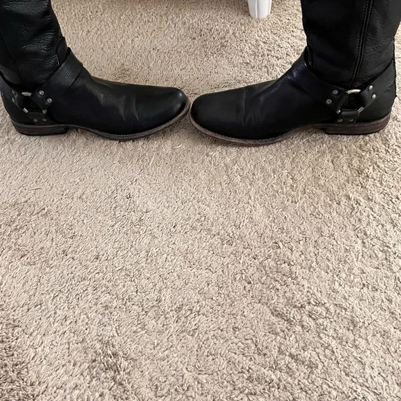 Boots ❣️Frye Black “best ever “riding boots.
Only the best riding comfort and - Picture 6 of 8